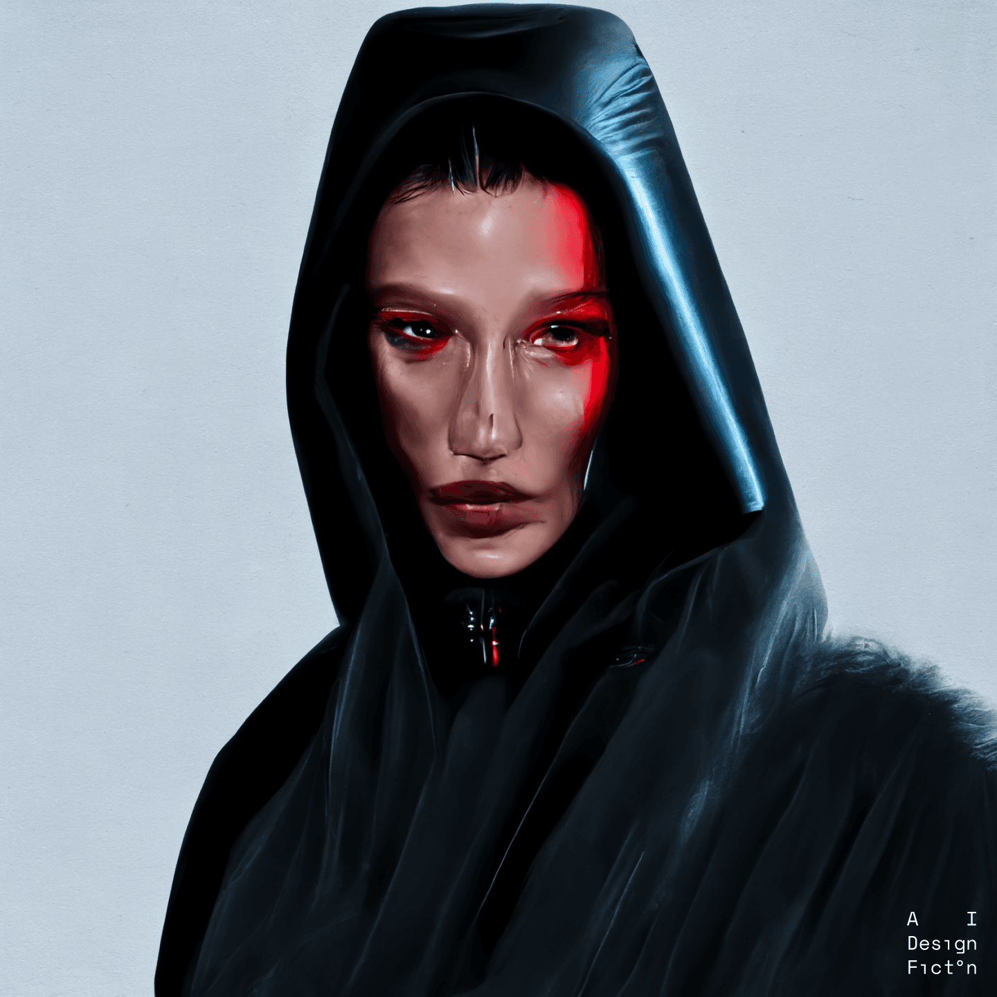 "Bella Hadid as Sith Lord"